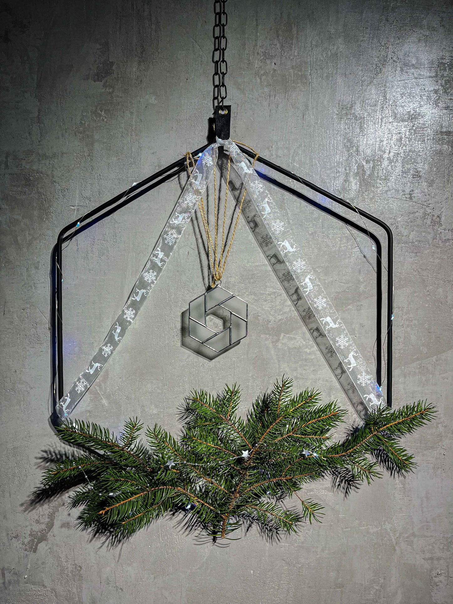 Geometric Christmas Wheat