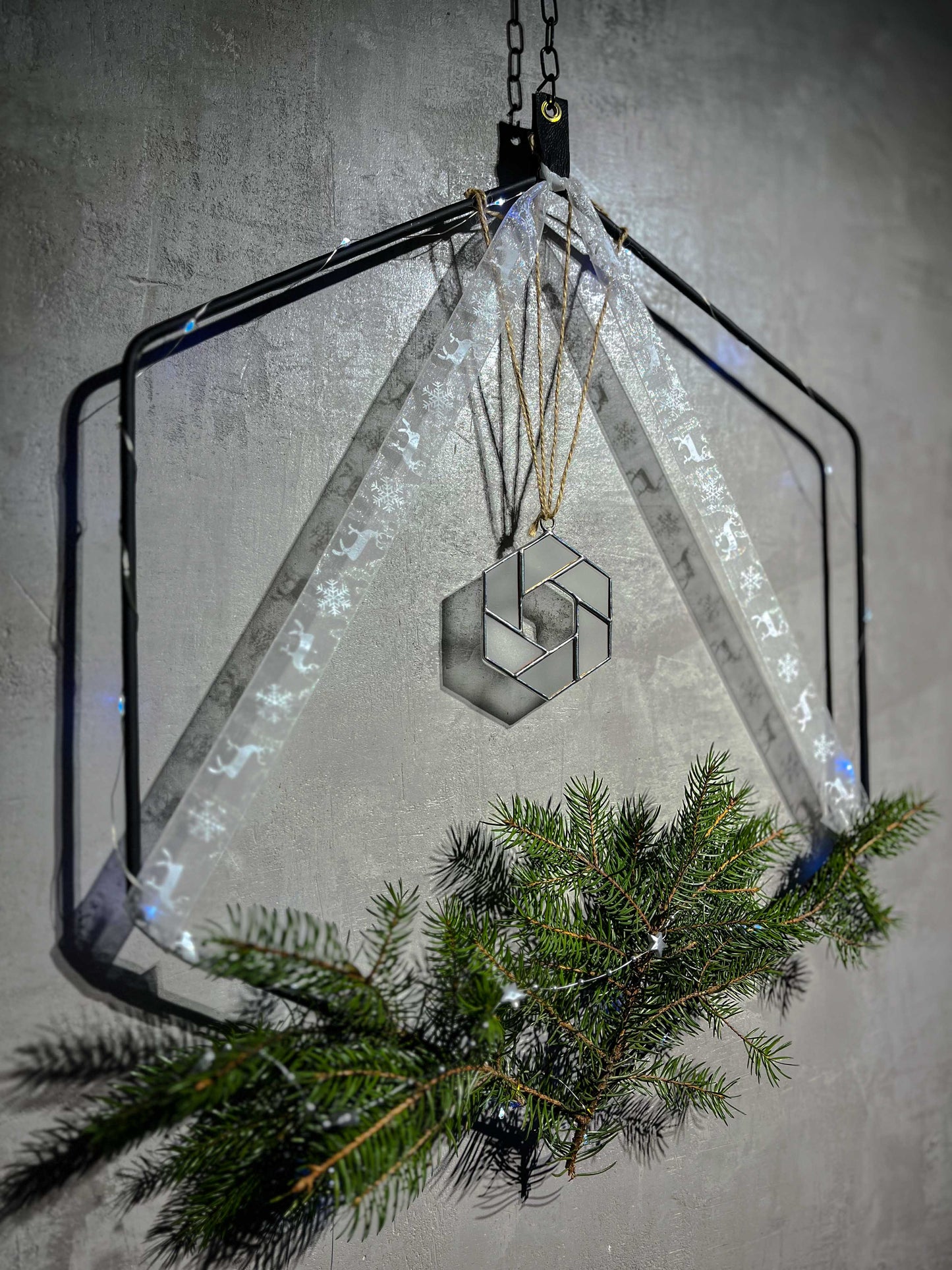 Geometric Christmas Wheat