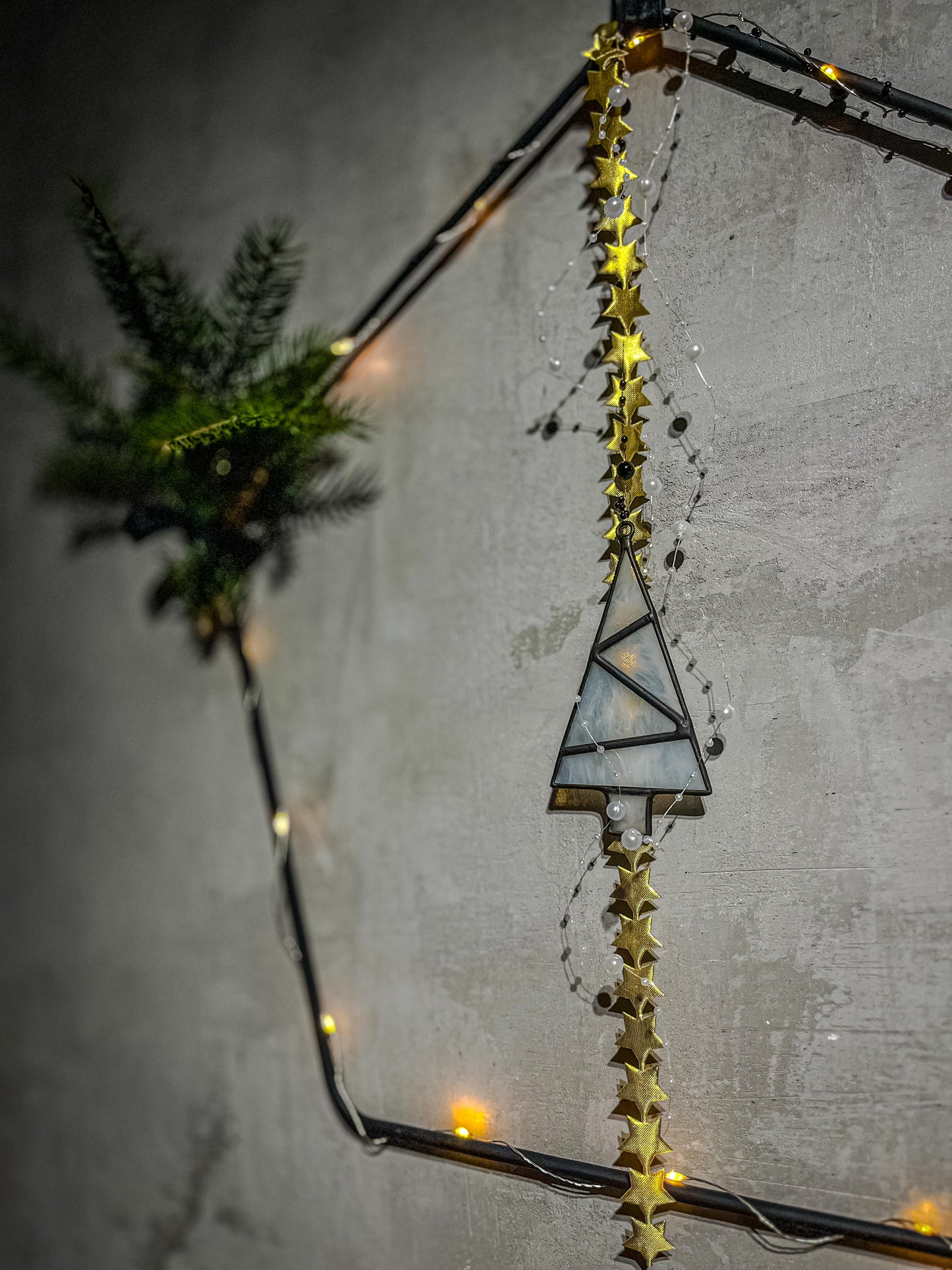 Geometric Christmas Wheat