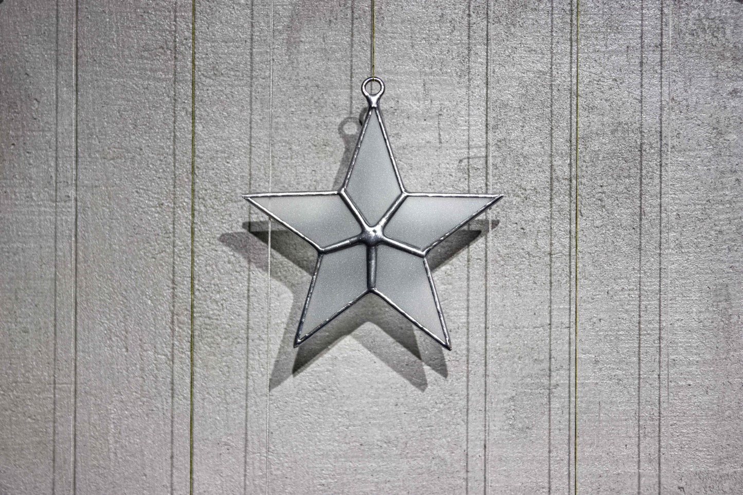 Christmas Geometric Glass Toys