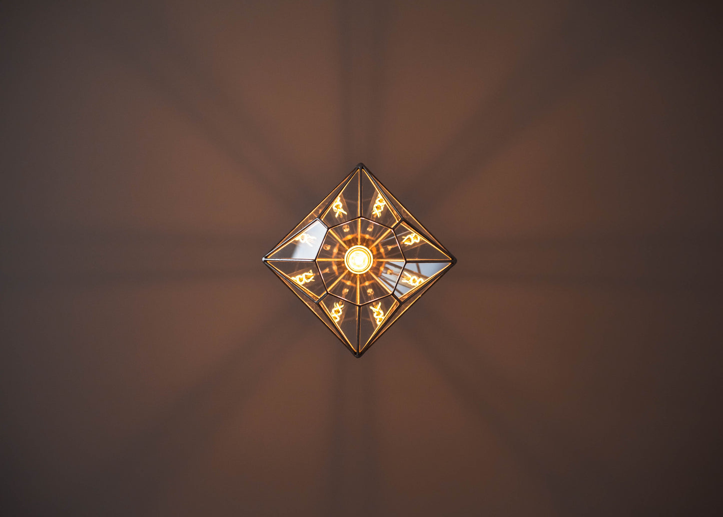 Triakis Octahedron Big Geometric Chandelier