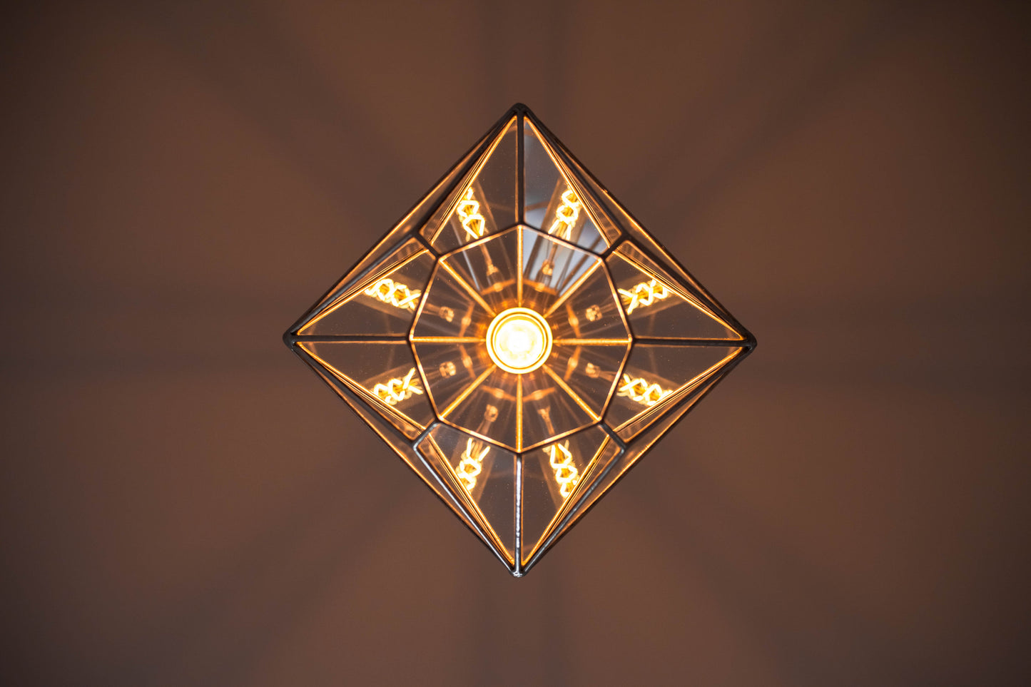 Triakis Octahedron Big Geometric Chandelier