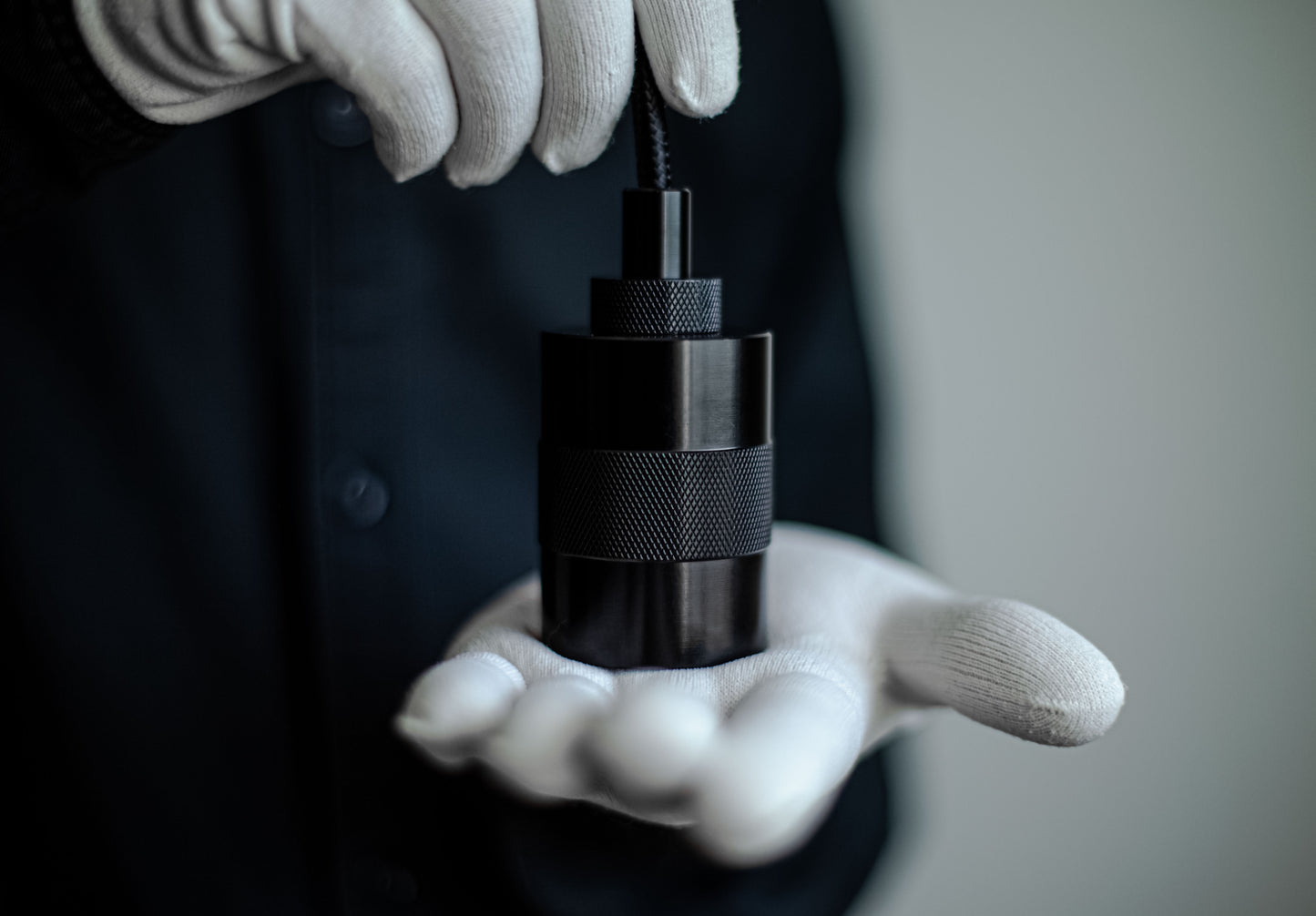 Black Anodized Modern Pendant Lamp