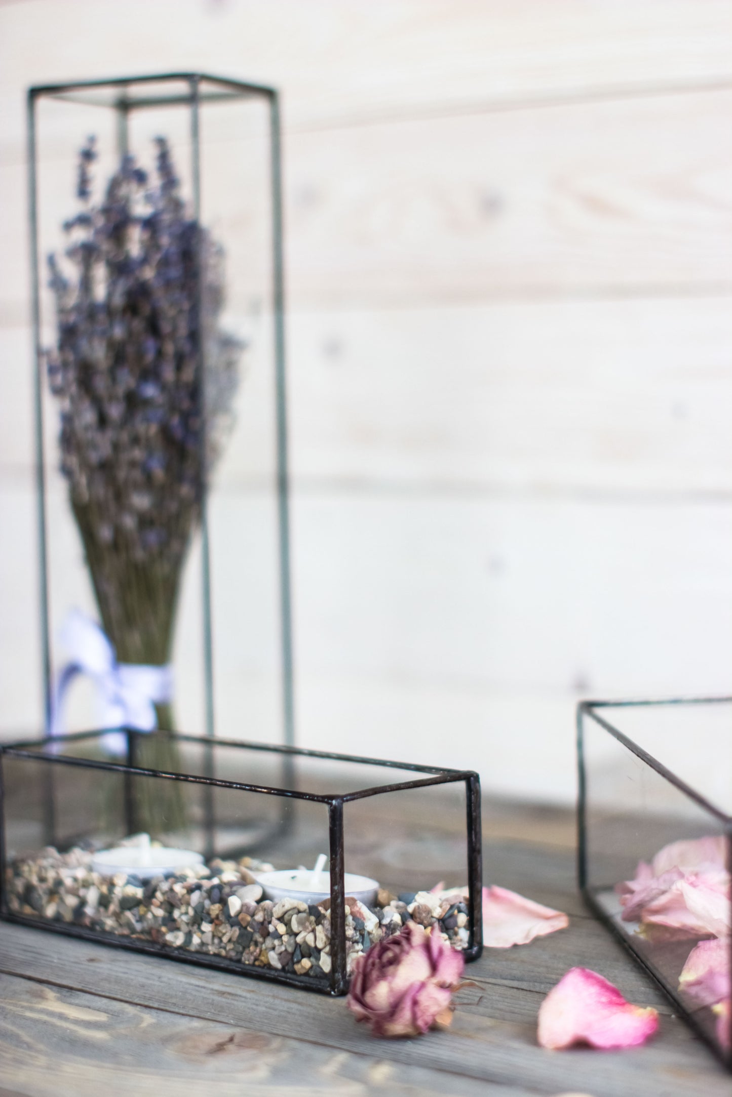 Rectangular Candle Holders Family Set