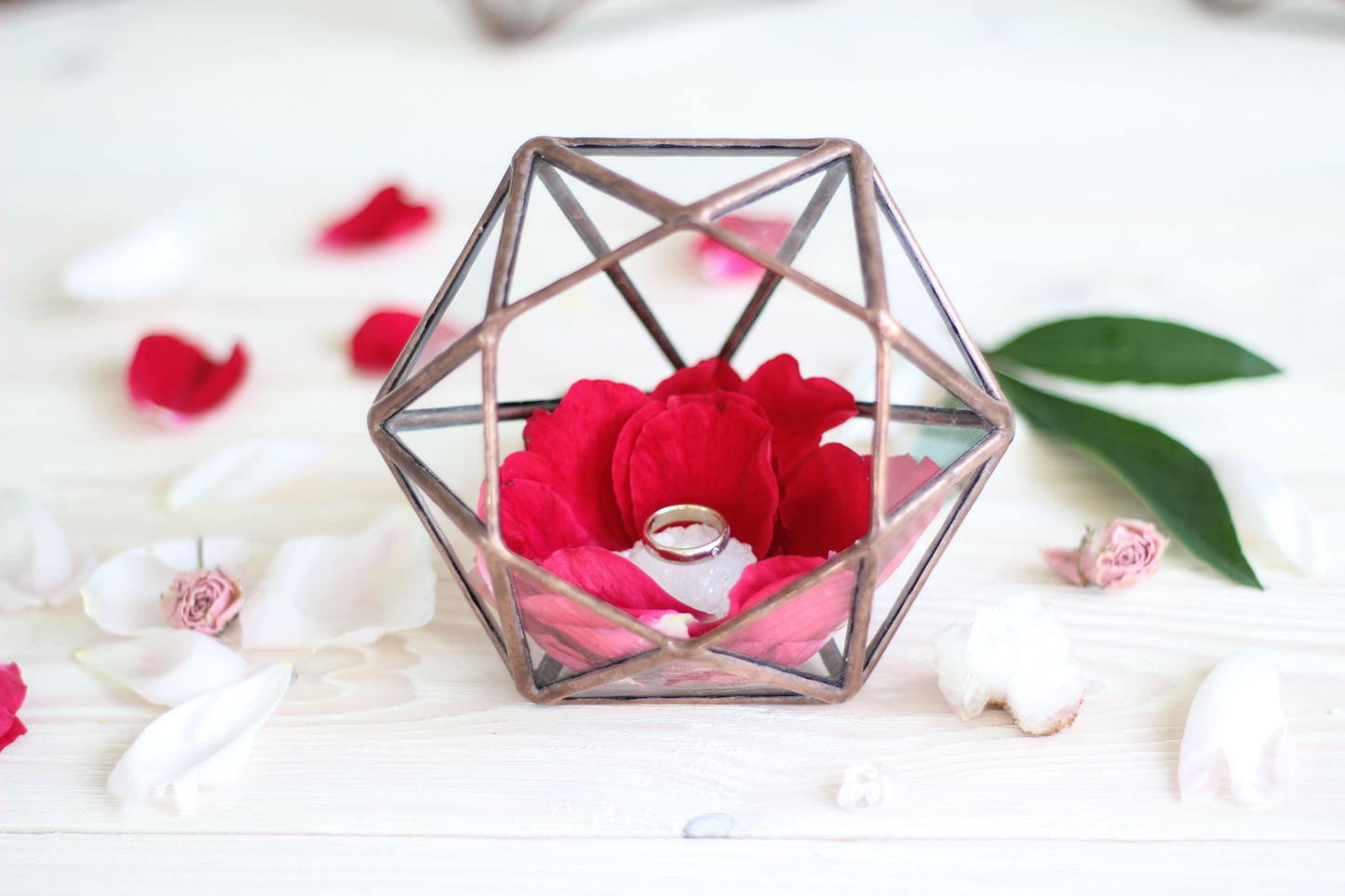 Big Diamond Glass Geometric Terrarium