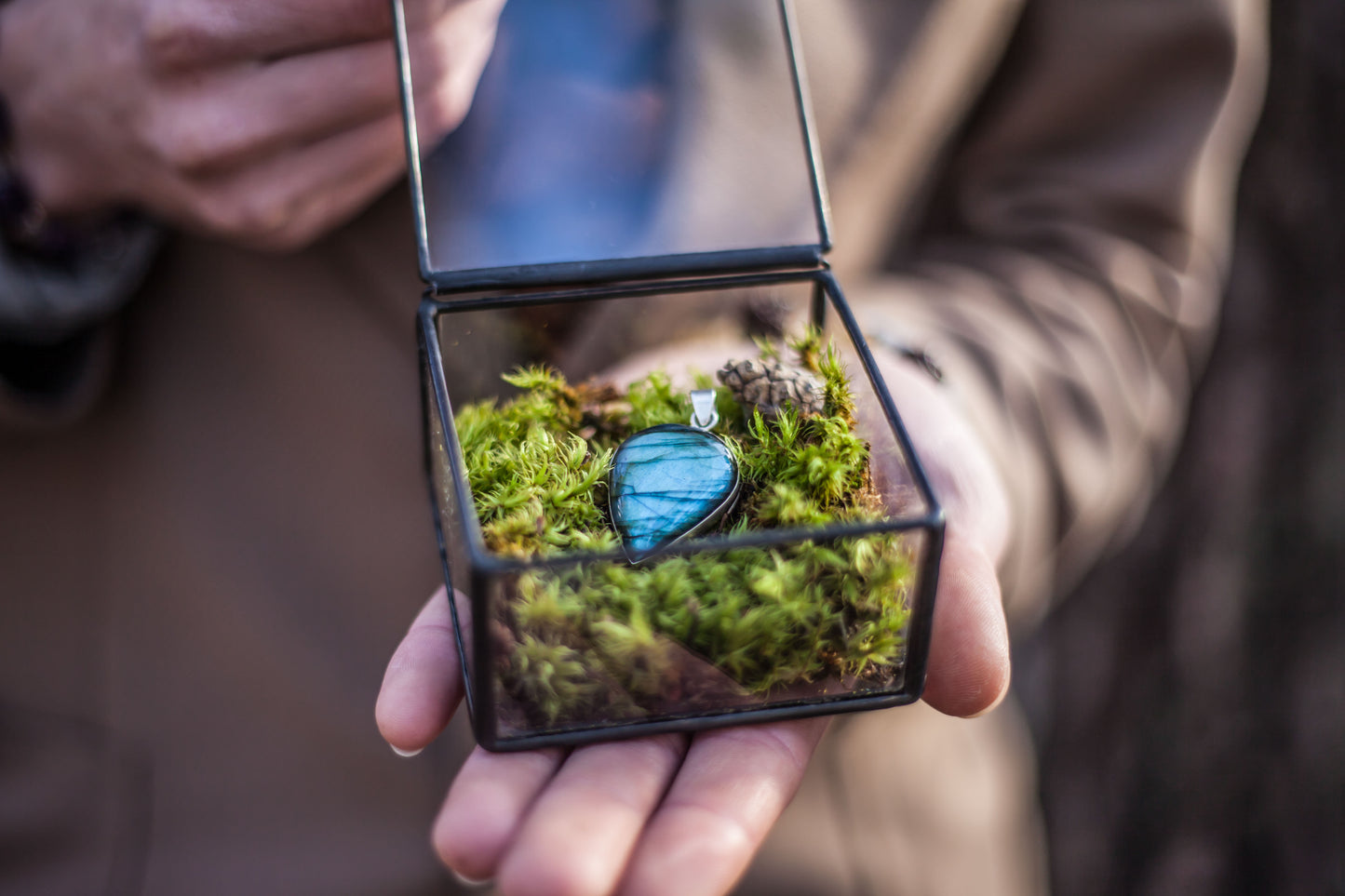 Jewerly Glass Box / Square