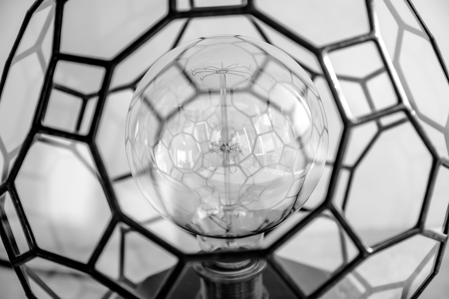 Truncated Icosadodecaedr  Table Lamp