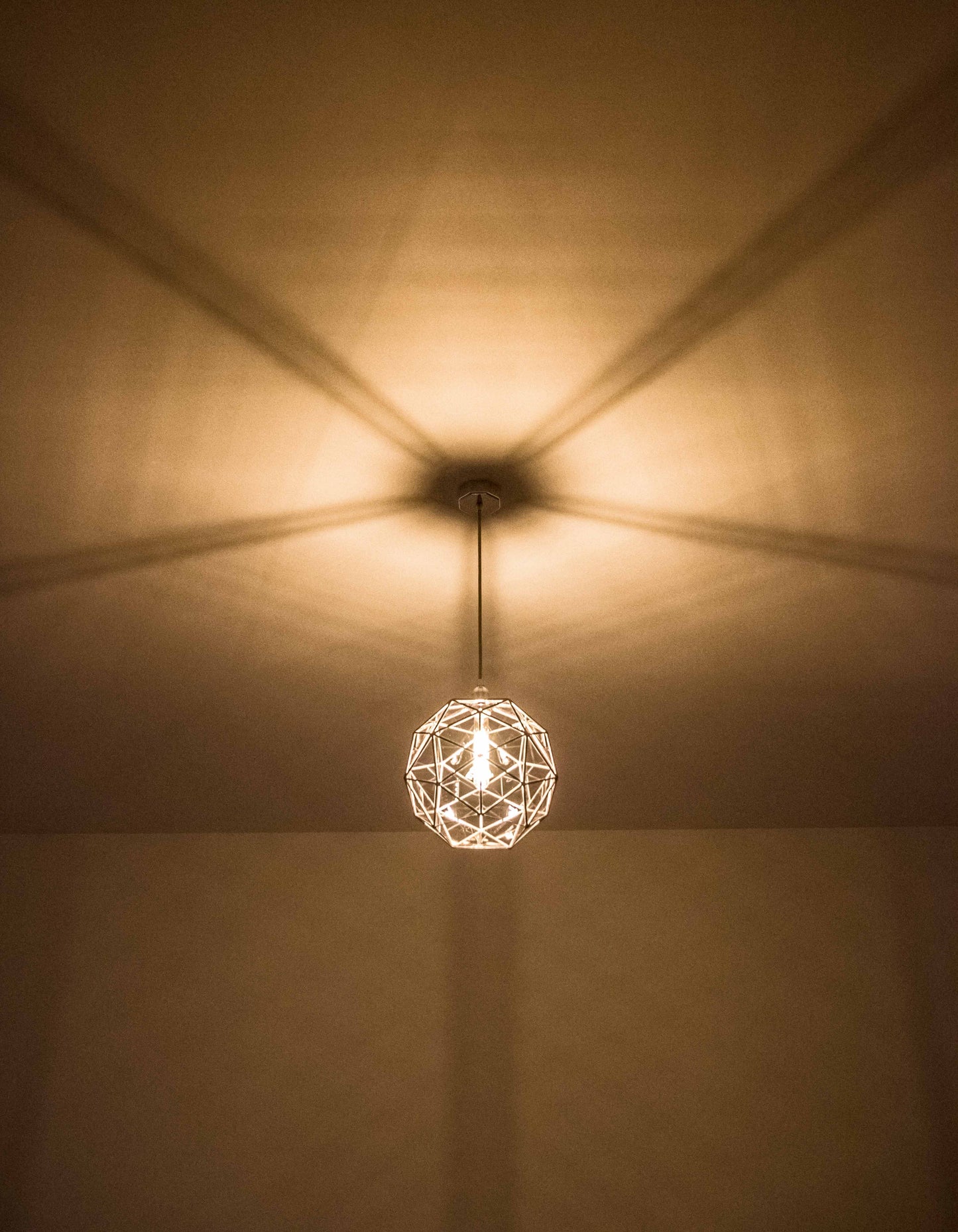 Stereometric Universe Geometric Chandelier