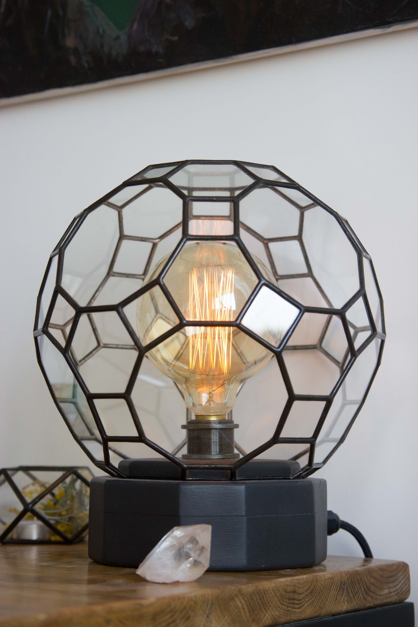 Truncated Icosadodecaedr  Table Lamp