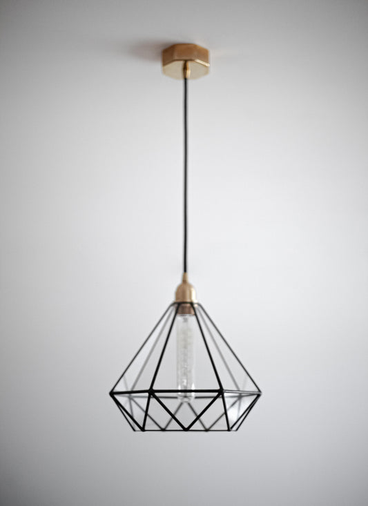 Diamond Geometric Lamp