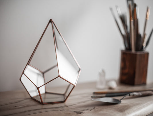 Teardrop Geometric Terrarium