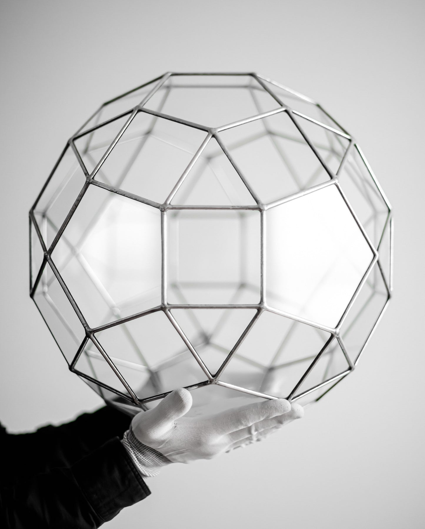 Ромбико-додекаэдр Геометрическая стеклянная люстра